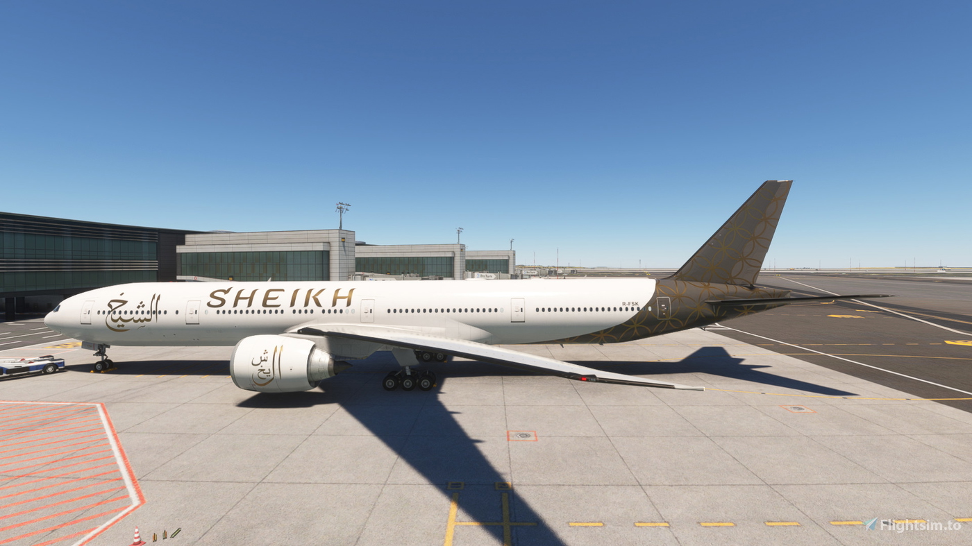 Al-Sheikh Airlines PMDG 777-300ER With Cabin for Microsoft Flight ...