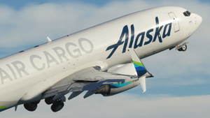 Alaska Air Cargo (N584AS) - PMDG 737-800BCF thumbnail 1