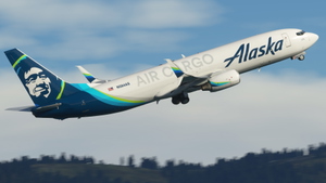 Alaska Air Cargo (N584AS) - PMDG 737-800BCF thumbnail 2