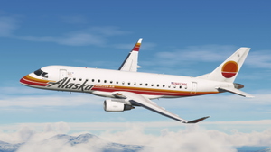 Alaska Airlines Skywest and Horizon Air 5 pack for FlightSim Studio E175 thumbnail 6