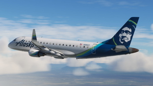 Alaska Airlines Skywest and Horizon Air 5 pack for FlightSim Studio E175 thumbnail 7