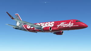 Alaska Airlines Skywest and Horizon Air 5 pack for FlightSim Studio E175 thumbnail 9