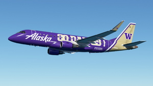 Alaska Airlines Skywest and Horizon Air 5 pack for FlightSim Studio E175 thumbnail 1
