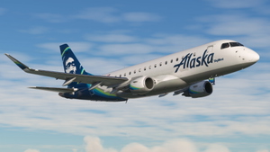 Alaska Airlines Skywest and Horizon Air 5 pack for FlightSim Studio E175 thumbnail 2