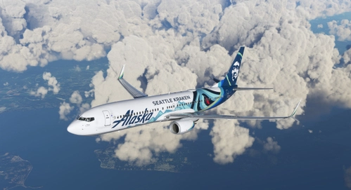 Alaska "Seattle Kraken" - PMDG 737-900ER