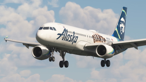 Alaska ("San Francisco Giants" - N855VA) - Fenix A320 (V2) (CFM)