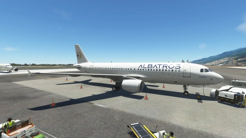 Albatros Airlines - ES-SAV - Fenix A320