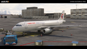 【ALEX.TEX】【FenixA320-B2】China Eastern 中国东方航空 IAE B-9900 标准涂装 8K thumbnail 7