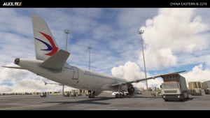 【ALEX.TEX】【FenixA320-B2】China Eastern 中国东方航空 CFM B-2219 标准涂装 8K thumbnail 4