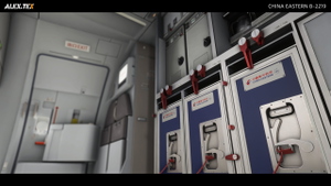 【ALEX.TEX】【FenixA320-B2】China Eastern 中国东方航空 CFM B-2219 标准涂装 8K thumbnail 6