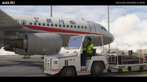 【ALEX.TEX】【FenixA320-B2】Sichuan Airlines 四川航空 CFM B-8948 标准涂装 8K thumbnail 3