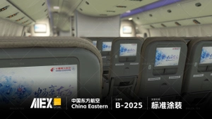 【Alex.Tex】PMDG777-300ER China Eastern B-2025 中国东方航空-标准涂装-8K thumbnail 7