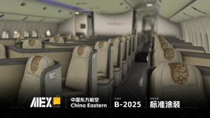 【Alex.Tex】PMDG777-300ER China Eastern B-2025 中国东方航空-标准涂装-8K thumbnail 9