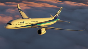 All Nippon Airways (ANA) Livery Pack | Boeing 787-9 | (4K) thumbnail 6