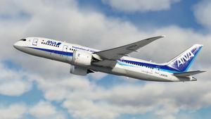 All Nippon Airways (ANA) Livery Pack | Kuro B787-8 v2 | 8K thumbnail 3