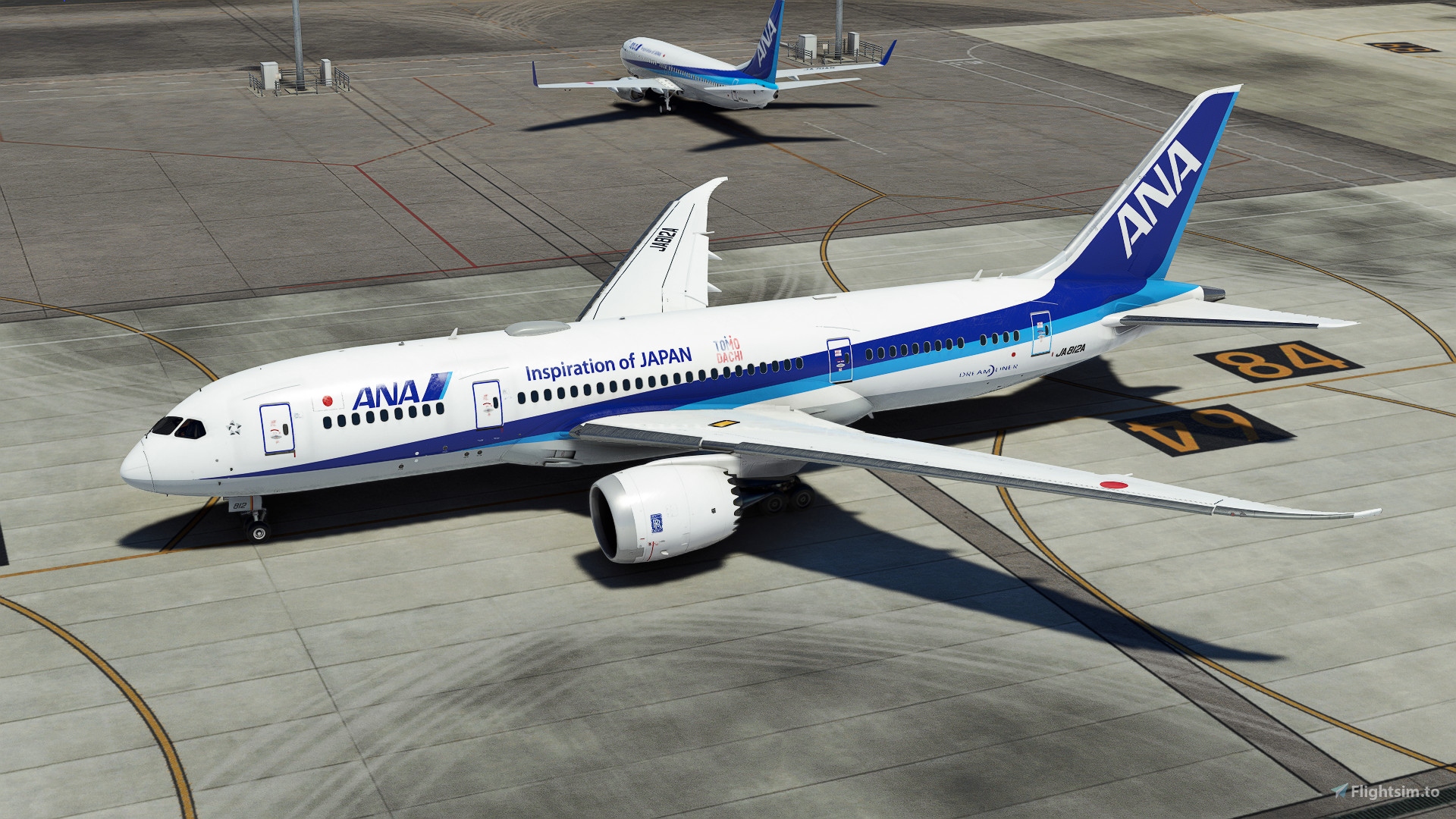 All Nippon Airways (ANA) Livery Pack | Kuro B787-8 v2 | 8K for 