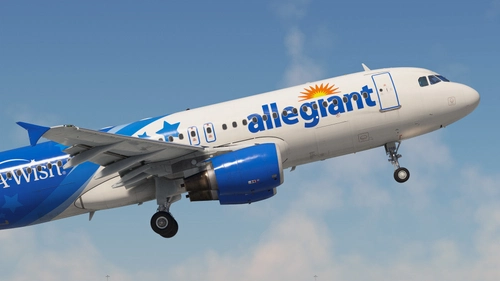 Allegiant Air 'Make-A-Wish' | N218NV | w/Cabin | Fenix A320 V2 (8K + 4K)