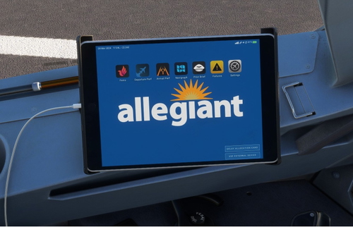 Allegiant EFB Wallpaper | Fenix A320 Block 2