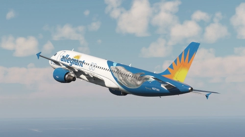 Allegiant ("Winter The Dolphin" - N271NV) - Fenix A320 (V2) (CFM)