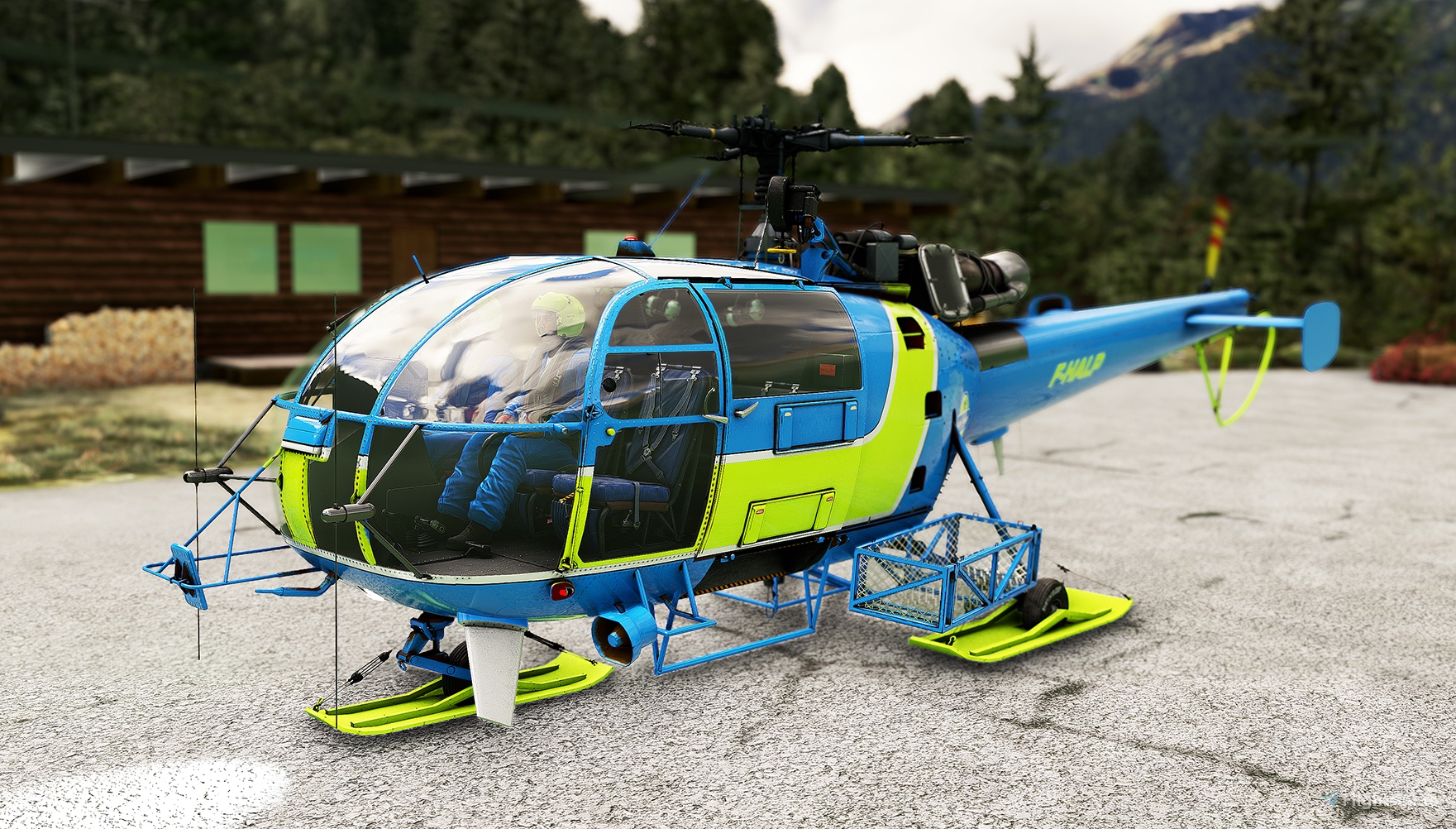 SA316B - Alouette III Liveries for Microsoft Flight Simulator