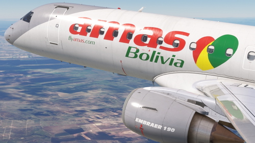 AmasBolivia CP-3145 Embraer 190