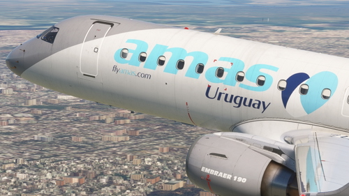 Amaszonas Uruguay CX-IVO Embraer 190