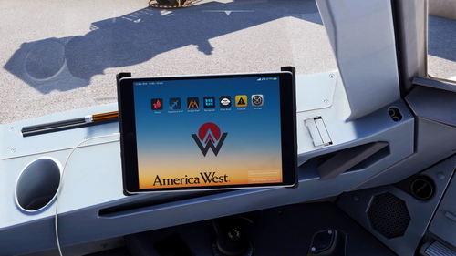 America West EFB Wallpaper | Fenix A320 Block 2