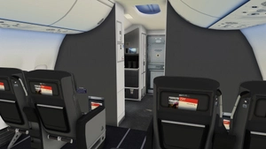 American Airlines 'Legacy Heritage' Retro w/Cabin PMDG B737-800 thumbnail 12