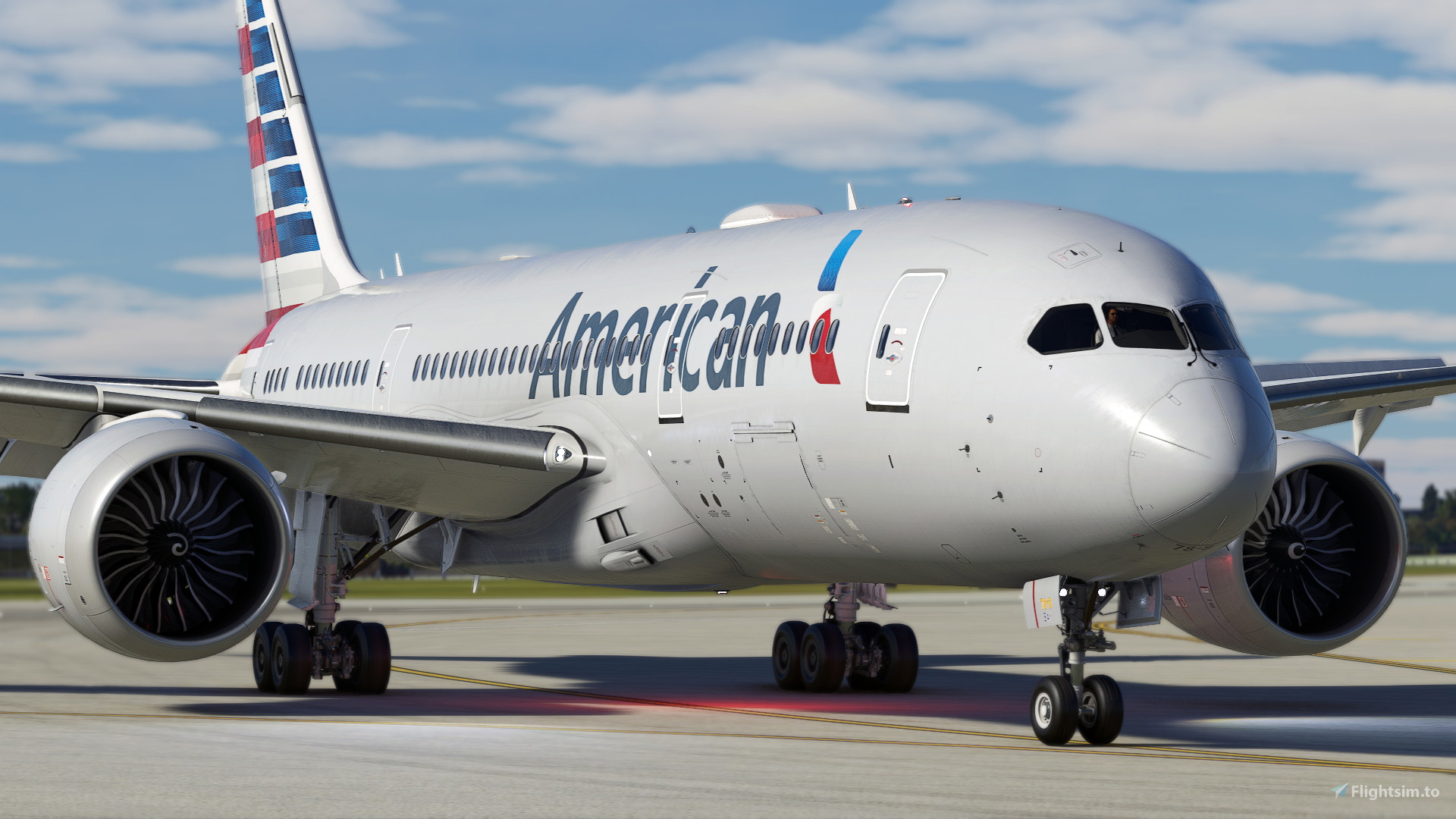 【8/25まで※】Gemini America アメリカン航空  B787-8 Gemini Jets American Airlines B787-8 flaps down N808AN