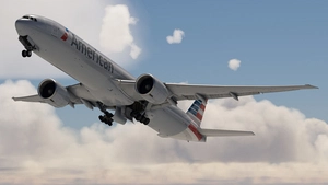 American Airlines [Pack] w/Cabin PMDG B777-323ER thumbnail 13