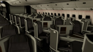 American Airlines [Pack] w/Cabin PMDG B777-323ER thumbnail 18