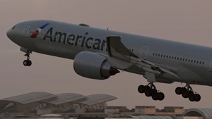 American Airlines [Pack] w/Cabin PMDG B777-323ER thumbnail 8