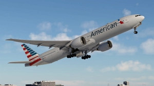 American Airlines [Pack] w/Cabin PMDG B777-323ER thumbnail 15
