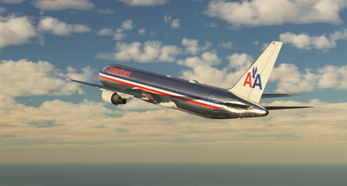 American (Bare Metal) (No Winglets) - CS 767-300 (GE 4 Door)