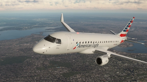 American Eagle (Envoy Air) (N291NN) - FlightSim Studios E-175