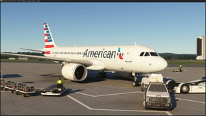 iniBuilds A320neo - American [N400AN] (8K) thumbnail 1
