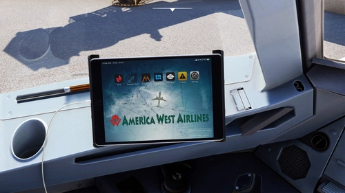 American West (Modern) EFB Wallpaper | Fenix A320 Block 2 