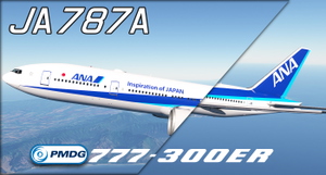 ANA - All Nippon Airways JA787A | w/Cabin | PMDG 777-300ER thumbnail 1