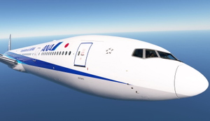 ANA - All Nippon Airways JA787A | w/Cabin | PMDG 777-300ER thumbnail 7