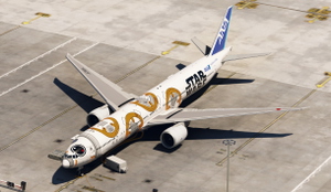ANA BB-8 "Star Wars" B777-381ER [JA789A] thumbnail 1