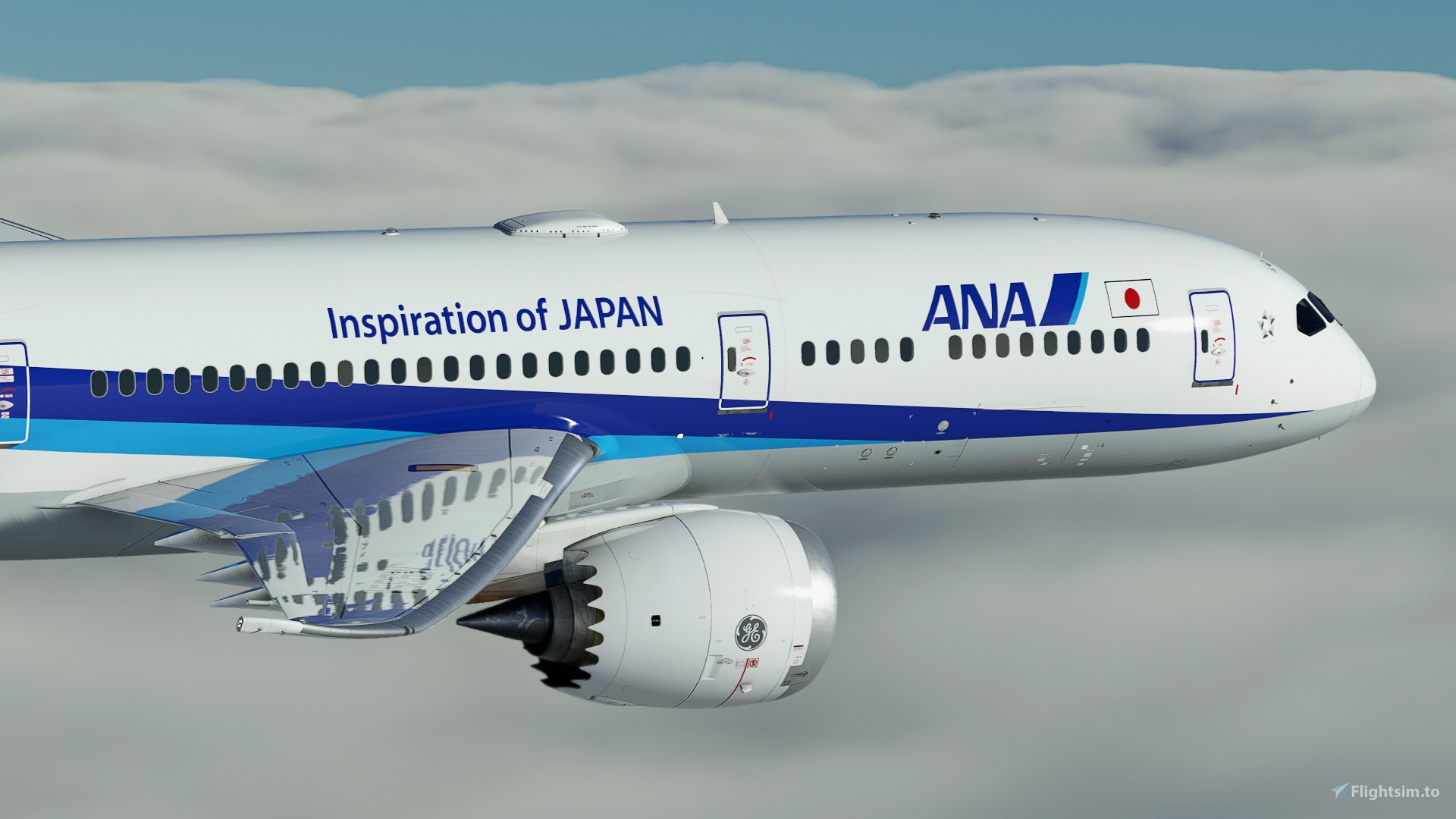 All Nippon Airways (ANA) Livery Pack | Boeing 787-9 | (8K) for 