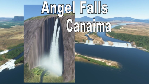 Angel Falls, Canaima National Park effect scenery