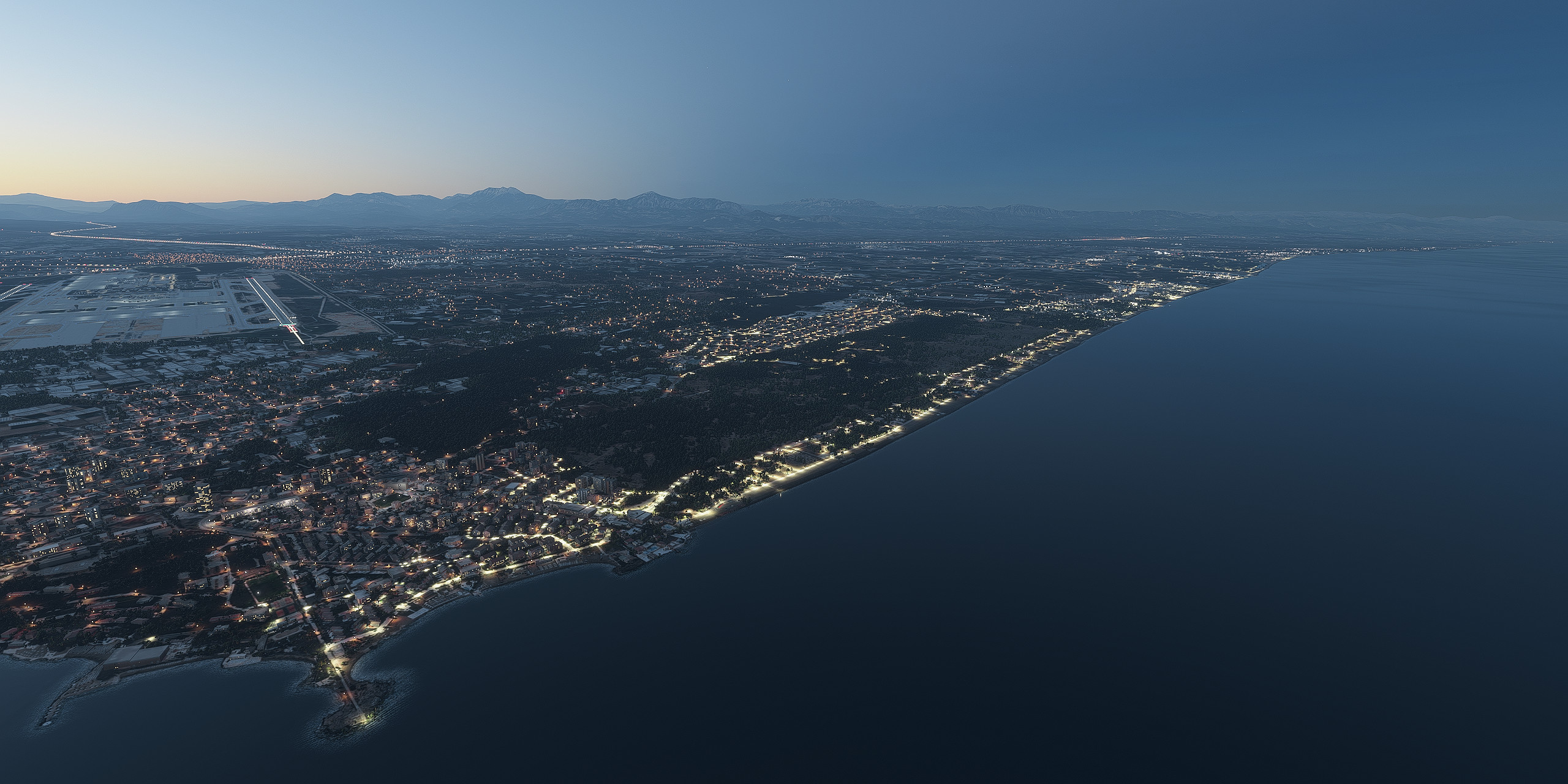 Antalya Night Lighting