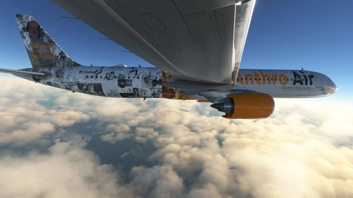 Anthro Air Mark Merlino Memorial Livery