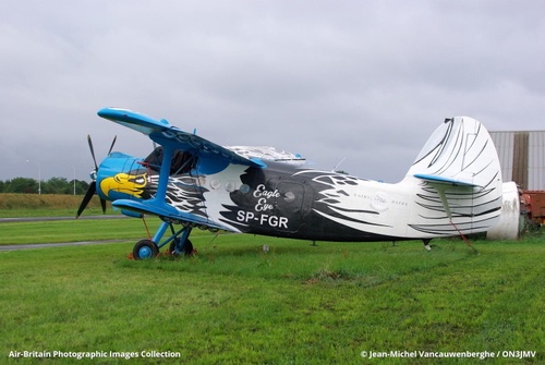 Antonov AN-2 - Eagle Eye - SP-FGR - English cockpit