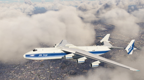 Antonov An-225 All Nippon Airways Cargo Livery (Fictional)