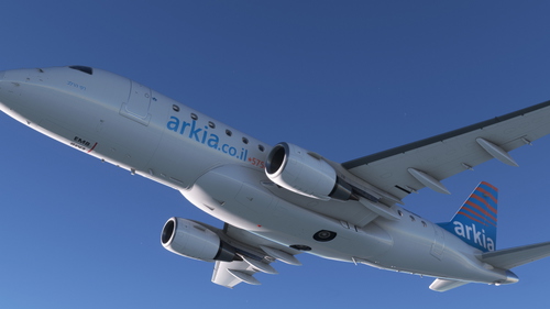 Arkia E170 Old livery (Semi-fictional)