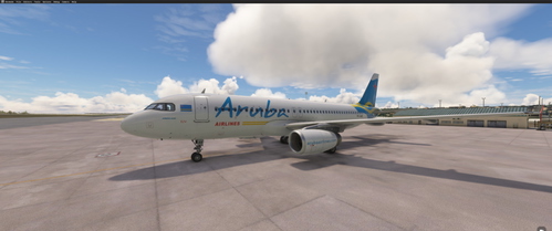 Aruba Airlines P4-AAK (IAE) | Fenix A320 BFU