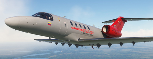 Aserca Airlines Asobo CJ4