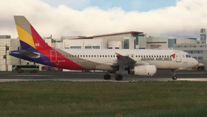 Asiana Airlines HL7772 (with CABIN)  - FENIX V2 A320 . IAE thumbnail 3